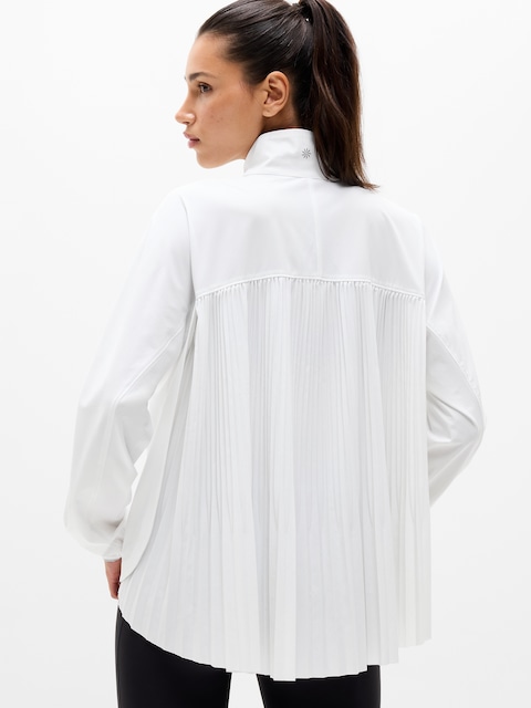 Featherweight Plissé Jacket