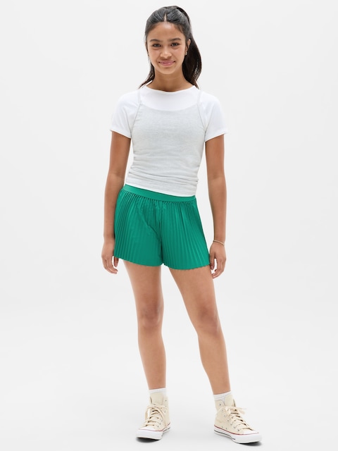 Athleta Girl Sprint Ready Pleat Short