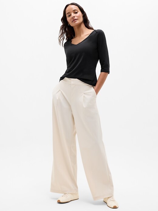 Image number 2 showing, Foundation Midi Sleeve Tee