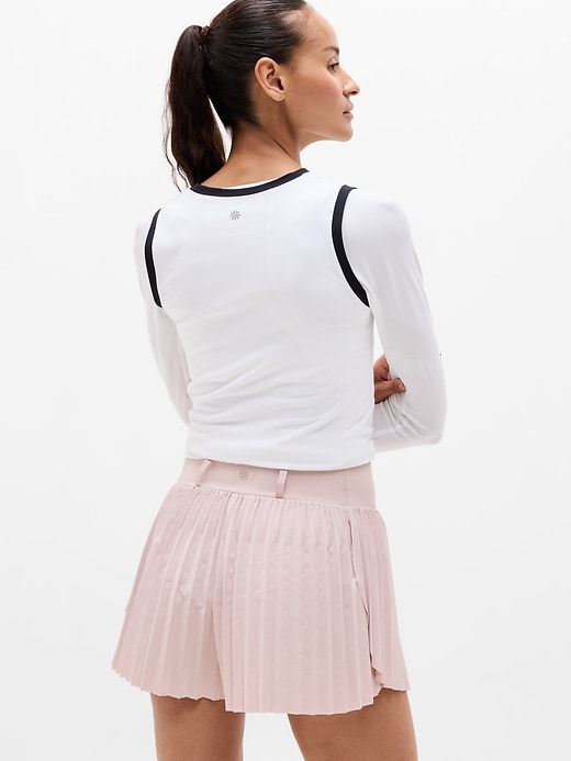 Image number 6 showing, Featherweight Plissé Run Short