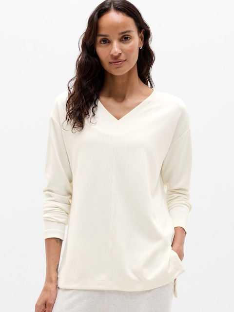Seasoft V Neck Sweatshirt