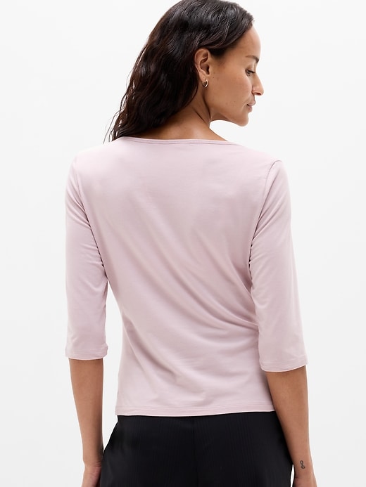 Image number 3 showing, Foundation Midi Sleeve Tee