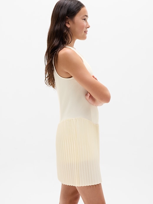 Image number 3 showing, Athleta Girl Pleat Perfect Dress