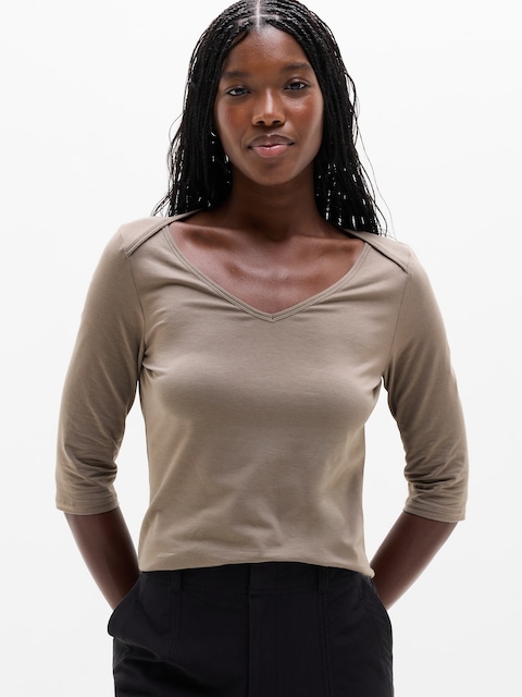 Foundation Midi Sleeve Tee