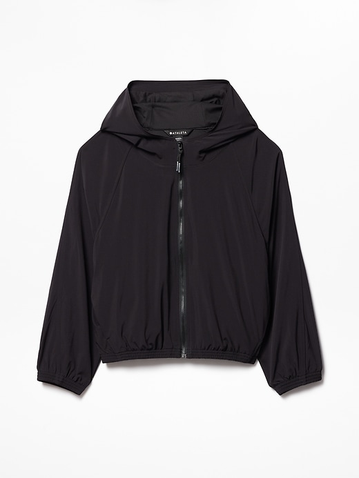 Image number 4 showing, Athleta Girl Run Free Hooded Jacket