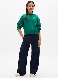 Image number 2 showing, Athleta Girl All Day Crewneck Sweatshirt