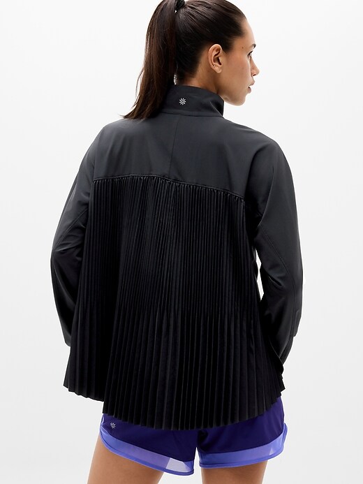 Image number 3 showing, Featherweight Plissé Jacket