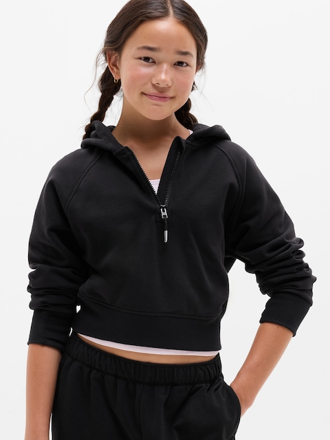 Athleta Girl All Day Half Zip Hoodie