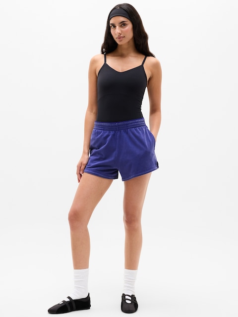 Airy Cotton Terry Snow Wash Shortie