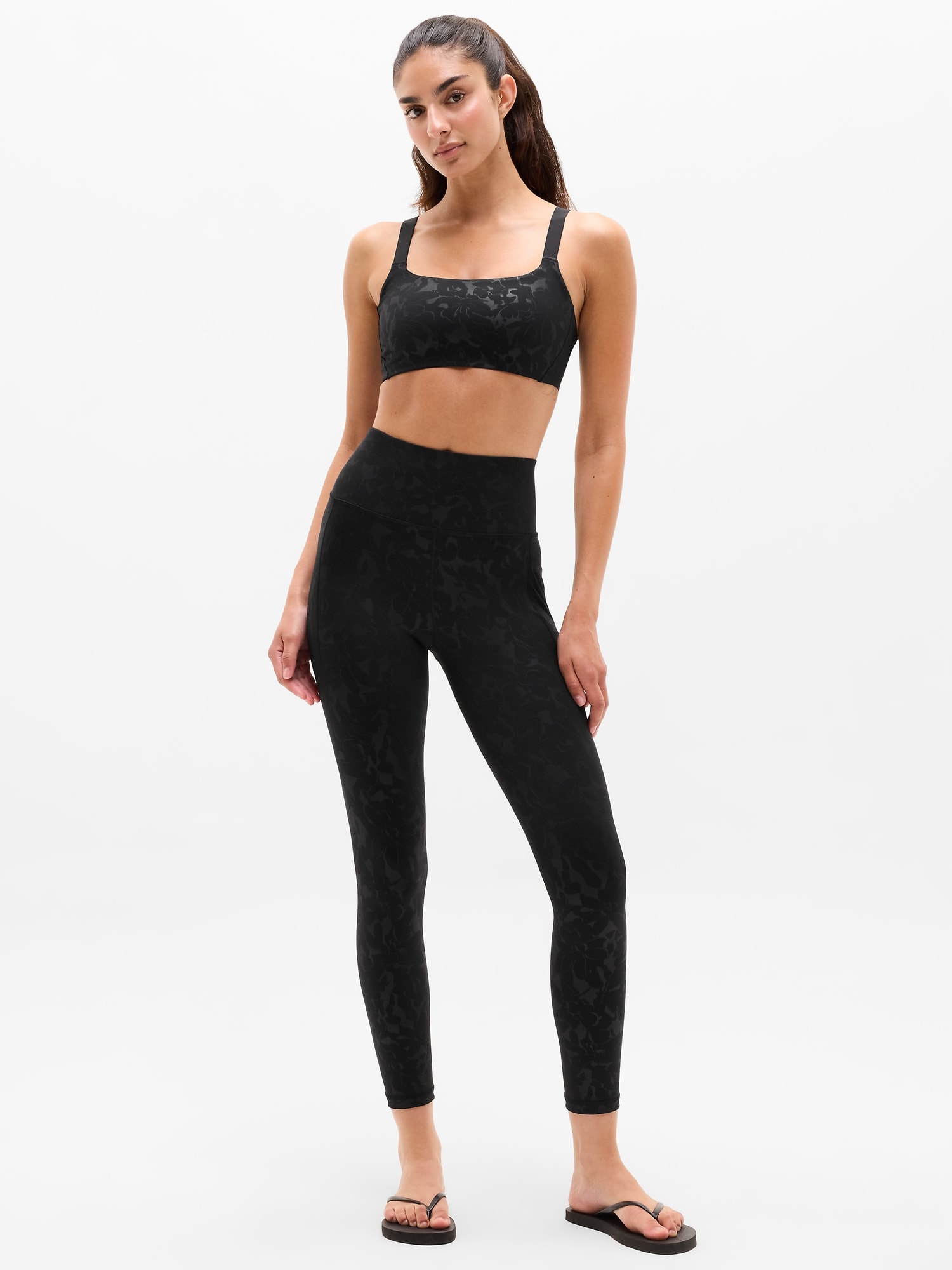Athleta Women's Salutation Stash High Rise 7/8 Legging Black Size XS
