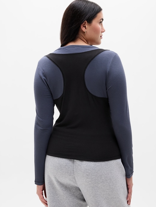 Image number 5 showing, Perfect Rib Layered Top