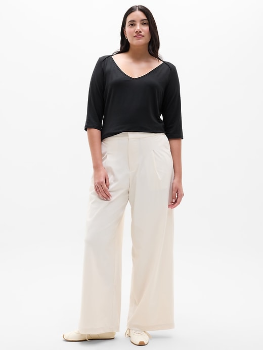 Image number 4 showing, Foundation Midi Sleeve Tee