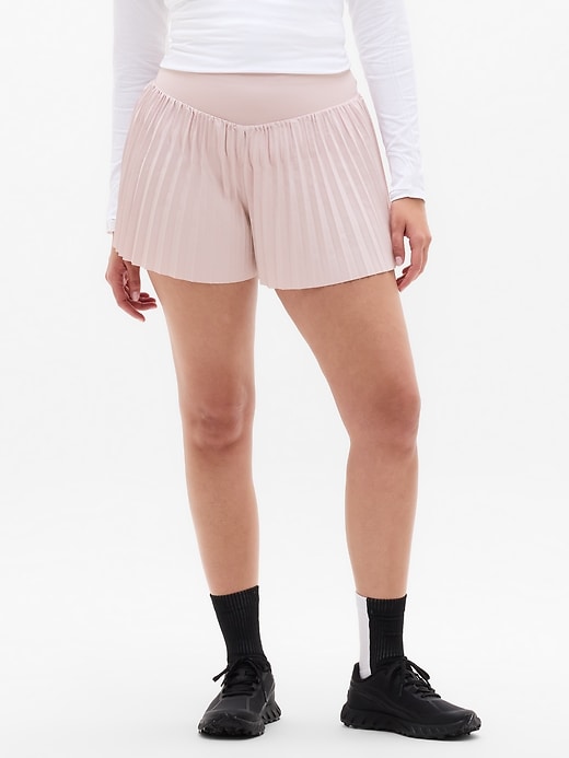 Image number 2 showing, Featherweight Plissé Run Short