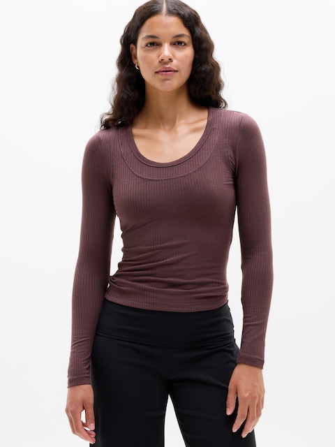 Perfect Rib Layered Top