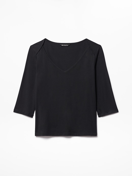 Image number 6 showing, Foundation Midi Sleeve Tee