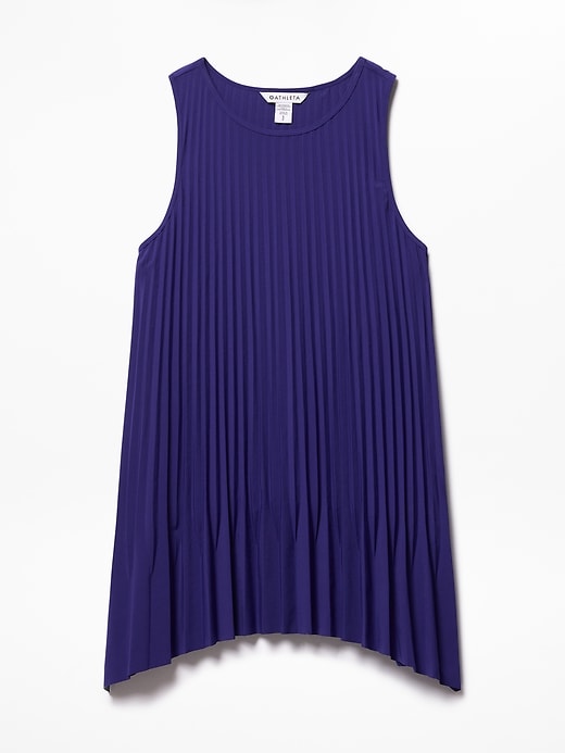 Image number 7 showing, Featherweight Plissé Tank