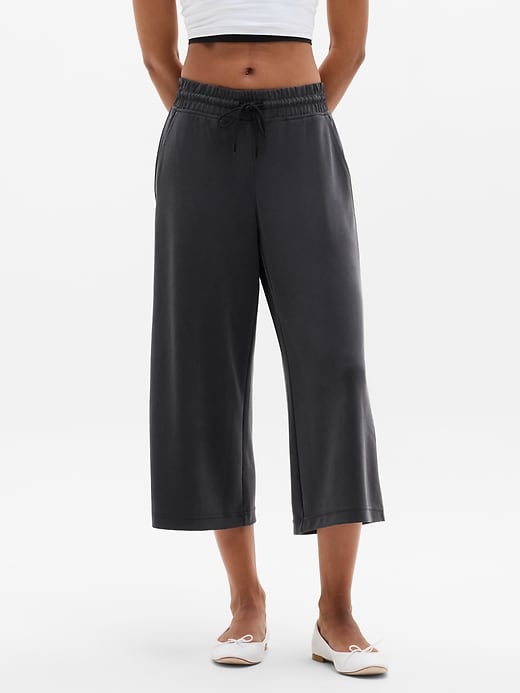 Image number 2 showing, Seasoft Wide Crop Pant