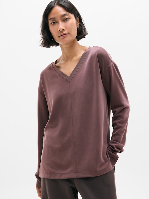 Seasoft V Neck Sweatshirt