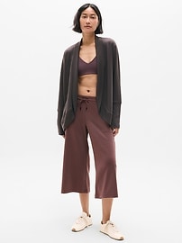 Image number 1 showing, Seasoft Wide Crop Pant