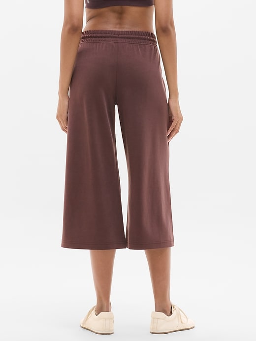 Image number 3 showing, Seasoft Wide Crop Pant