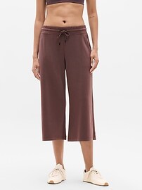 Image number 2 showing, Seasoft Wide Crop Pant