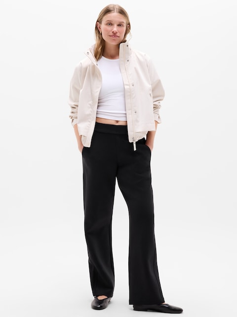 Form Knit Mid Rise Straight Pant