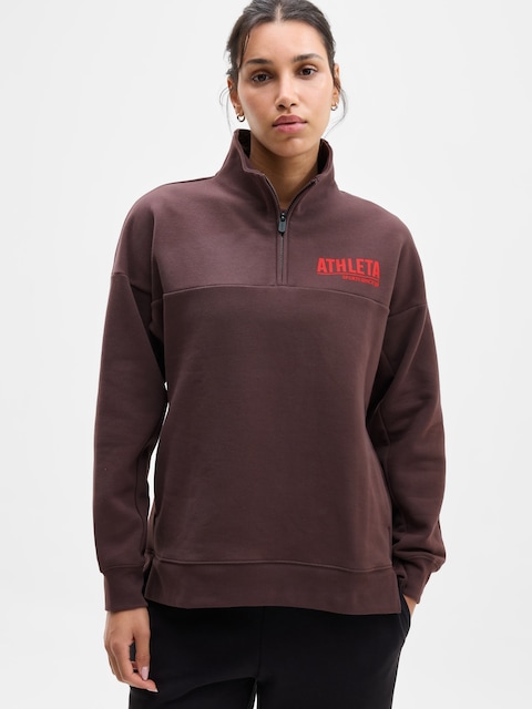 Forever Fleece 1/4 Zip Graphic 001