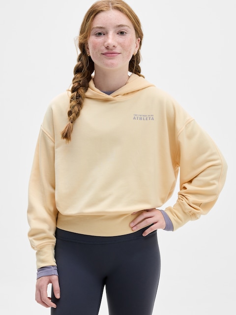 Athleta Girl Coaster Luxe Balloon Sleeve Hoodie