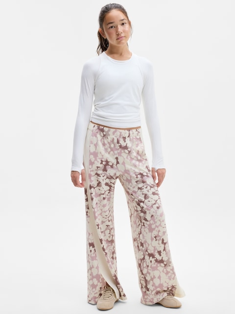 Athleta Girl Coaster Luxe Wide Leg Puddle Pant