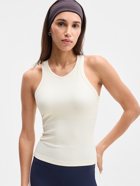 Reset Rib Built In Bra Tank