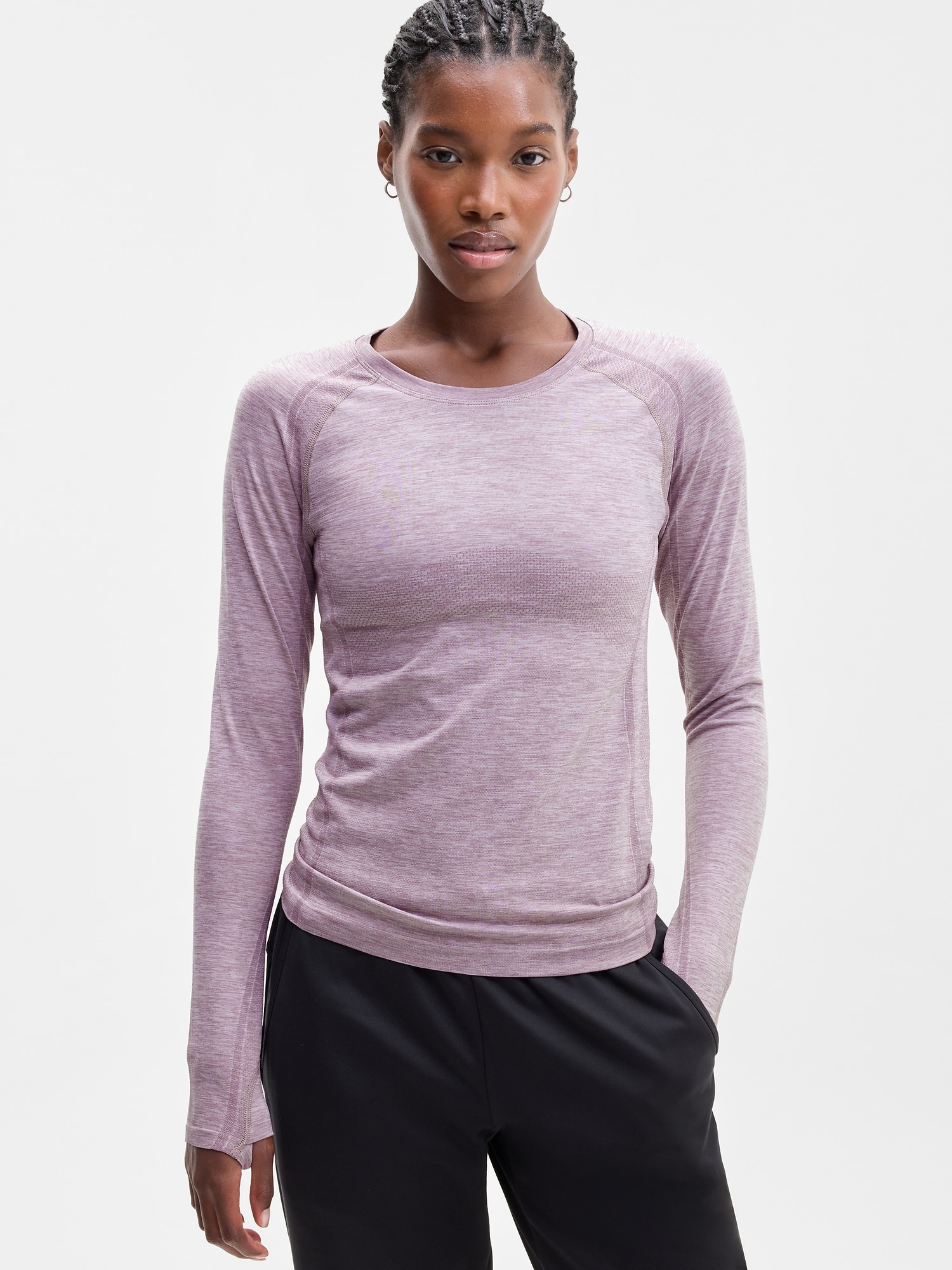 Athleta Women's Momentum Flex Top Purple Plus Size 1X
